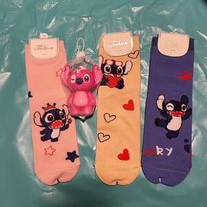 Stitch Socks Set 3 Pairs - Free Squeezy Stitch!